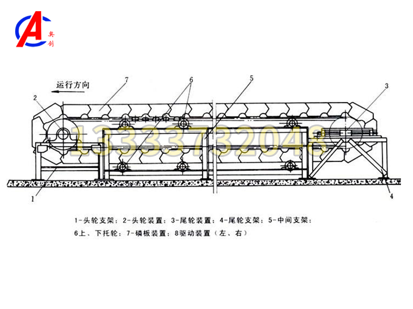 鳞板输送机结构图.png